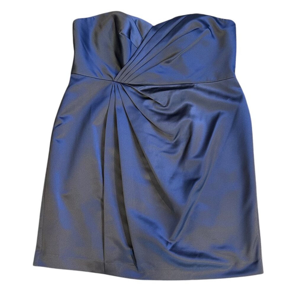 David’s Bridal Pewter Formal Dress